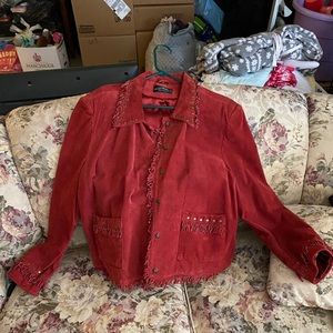 Women’s suede jacket